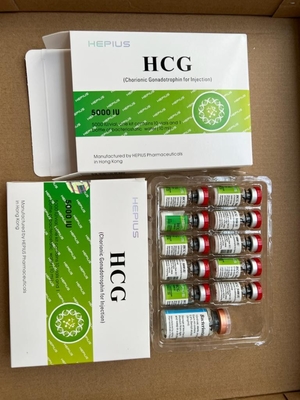 Selbstmarke HCG 5000iu mit 10 ml Bac Wasser pro Kit für Gewichtsverlust Bereit Injektionsmittel