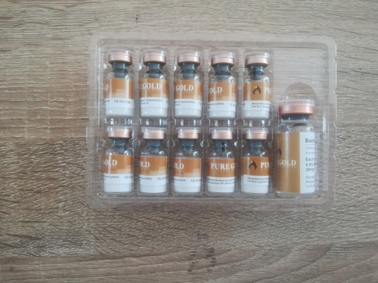 Paket Somatropin 10iu  China-Hersteller-2021 neues Großhandelswachstums-Hormon mit bakteriostatischem Wasser