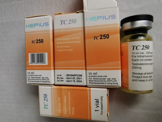 Fertigen Sie -Öl-Testosteron Cypionats-hohe Qualität des Öl-20ml/vial bodybuildende besonders an, die für menschlichen Zunahmemuskel beendet wird