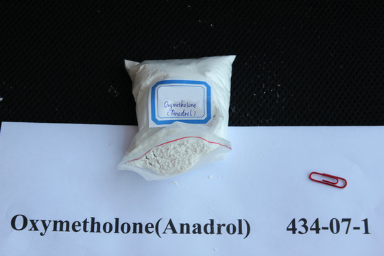 High purity Steroid Raw Oxymetholone Anadrol Hormone powder CAS 434-07-1 manufacturer in stock with safety shipping